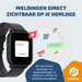 Denver Smartwatch - GPS - Hartslagmeter - 100 sportmodi - Saturatiemeter - Volledig Belfunctie - SWG155 - Zwart