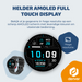 Denver Smartwatch - Bluetooth - 100 sportmodi - Hartslagmeter - Volledige belfunctie - Android iOS - SWG345