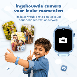 Denver Kindersmartwatch met GPS - Videobellen/SMS - SOS-knop - 4G - GPS Tracker - Simkaart - SWGL149