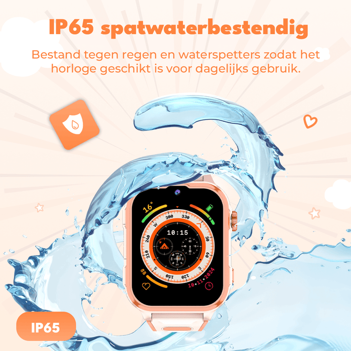 Denver Kindersmartwatch met GPS - Videobellen/SMS - SOS-knop - 4G - GPS Tracker - Simkaart - SWGL149