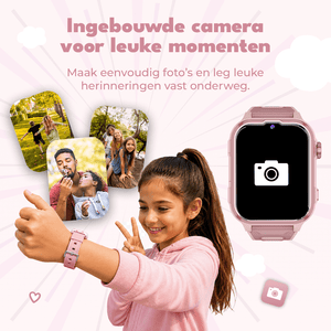 Denver Kindersmartwatch met GPS - Videobellen/SMS - SOS-knop - 4G - GPS Tracker - Simkaart - SWGL149