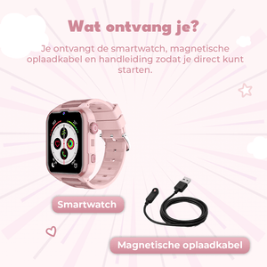 Denver Kindersmartwatch met GPS - Videobellen/SMS - SOS-knop - 4G - GPS Tracker - Simkaart - SWGL149