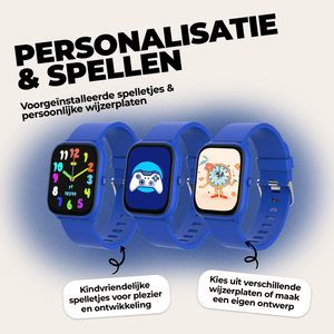 Denver Smartwatch Kinderen - Bellen/SMS/Whatsapp - Android & iOS - Stappenteller - Slaapactiviteit - Hartslag, Sportmodus - SWK120