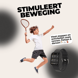Denver Smartwatch Kinderen - Bellen/SMS/Whatsapp - Android & iOS - Stappenteller - Slaapactiviteit - Hartslag, Sportmodus - SWK120