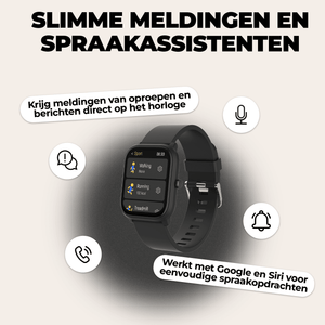 Denver Smartwatch Kinderen - Bellen/SMS/Whatsapp - Android & iOS - Stappenteller - Slaapactiviteit - Hartslag, Sportmodus - SWK120