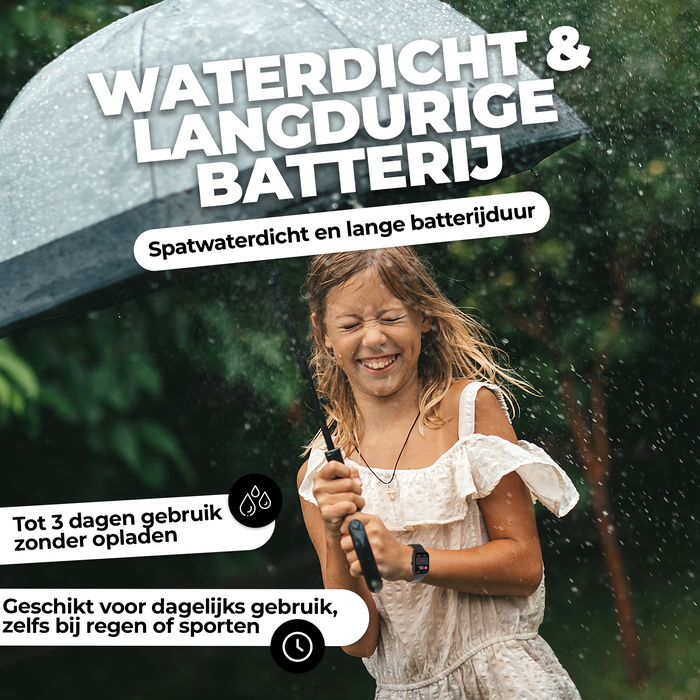 Denver Smartwatch Kinderen - Bellen/SMS/Whatsapp - Voor Android & iOS - Stappenteller - Slaapactiviteit - Hartslag, Bloeddrukmeter, Sportmodus - SWK120