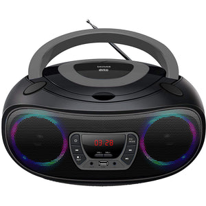 Denver kinderboombox · cd-speler, FM en lichteffecten