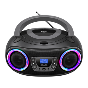 Denver kinderradio met DAB+ en cd-speler · lichteffecten · TDB212