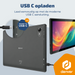Denver Tablet - Android 16 - 4GB RAM - 64GB opslag - 10.1 inch - IPS - Voor- en achtercamera - Wifi - TIO10525