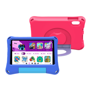 Denver TIO80115K kindertablet van 8 inch met blauwe en roze beschermhoes