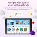 Denver Kindertablet - Android 16GMS – Ouderlijk Toezicht - 4GB RAM - 64GB - 8 Inch - Incl. Blauwe en Roze Hoes - TIO80115KBUP