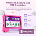 Denver Kindertablet - Android 16GMS – Ouderlijk Toezicht - 4GB RAM - 64GB - 8 Inch - Incl. Blauwe en Roze Hoes - TIO80115KBUP