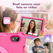Denver Kindertablet - Android 16GMS – Ouderlijk Toezicht - 4GB RAM - 64GB - 8 Inch - Incl. Blauwe en Roze Hoes - TIO80115KBUP