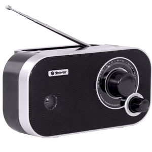 Denver FM Radio Retro - Noodradio / Noodpakket - Werkt op batterij of netstroom - Keukenradio - Draagbare Radio - TR51