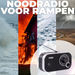 Denver FM Radio Retro - Noodradio / Noodpakket - Werkt op batterij of netstroom - Keukenradio - Draagbare Radio - TR51