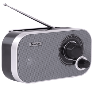 Denver FM Radio Retro - Noodradio / Noodpakket - Werkt op batterij of netstroom - Keukenradio - Draagbare Radio - TR51