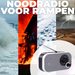 Denver FM Radio Retro - Noodradio / Noodpakket - Werkt op batterij of netstroom - Keukenradio - Draagbare Radio - TR51