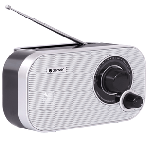 Denver FM Radio Retro - Noodradio / Noodpakket - Werkt op batterij of netstroom - Keukenradio - Draagbare Radio - TR51