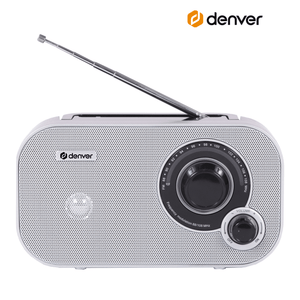 Denver FM Radio Retro - Noodradio / Noodpakket - Werkt op batterij of netstroom - Keukenradio - Draagbare Radio - TR51