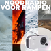 Denver FM Radio Retro - Noodradio / Noodpakket - Werkt op batterij of netstroom - Keukenradio - Draagbare Radio - TR51