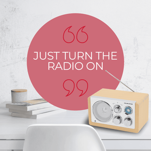 Denver radio retro · FM, AM, batterij of netstroom