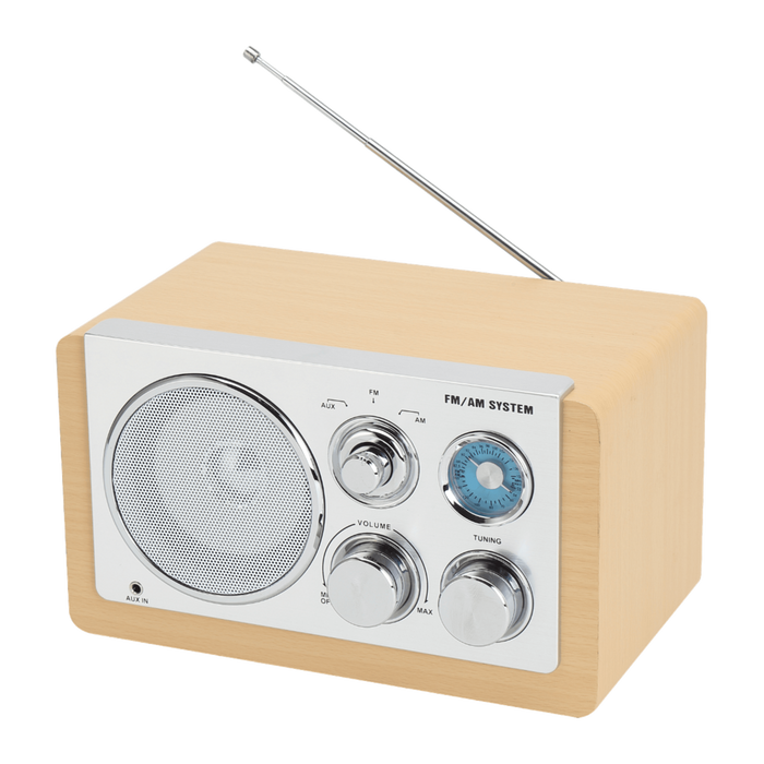 Denver FM radio retro · AM, batterij of netstroom · TR63