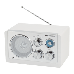 Denver FM radio retro · AM, batterij of netstroom · TR63