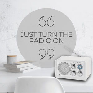 Denver radio retro · FM, AM, batterij of netstroom