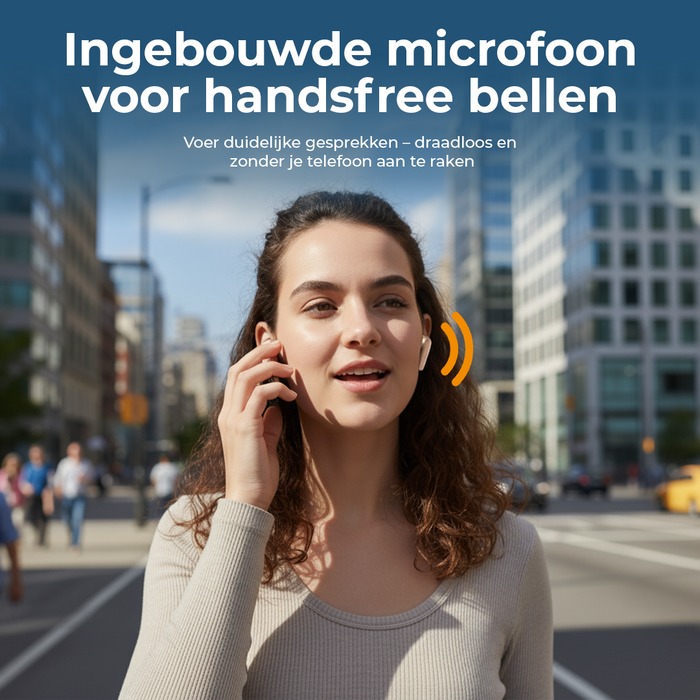 Denver Earbuds - Lichtgewicht Oordopjes - 6 uur luisteren - Bluetooth 5.3 - TWE48