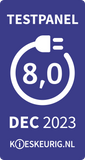 Kleskeurig.nl Testpanel, score 8,0, december 2023