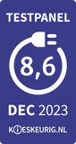 Kleskeurig.nl Testpanel, score 8,6, december 2023