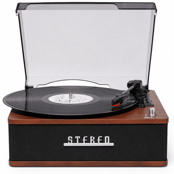 Denver Platenspeler - Ingebouwde speakers - Retro - Auto stop - VPB262