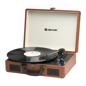 Denver kofferplatenspeler met speakers · opnemen via USB · VPL120