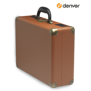 Denver Platenspeler - Ingebouwde Speakers - Incl. PC Software - Auto-stop - Retro - VPL120