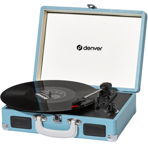 Denver Platenspeler - Ingebouwde Speakers - Incl. PC Software - Auto-stop - Retro - VPL120