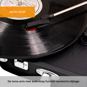 Denver Platenspeler - Ingebouwde Speakers - Incl. PC Software - Auto-stop - Retro - VPL120