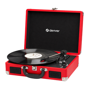 Denver kofferplatenspeler met speakers · opnemen via USB · VPL120