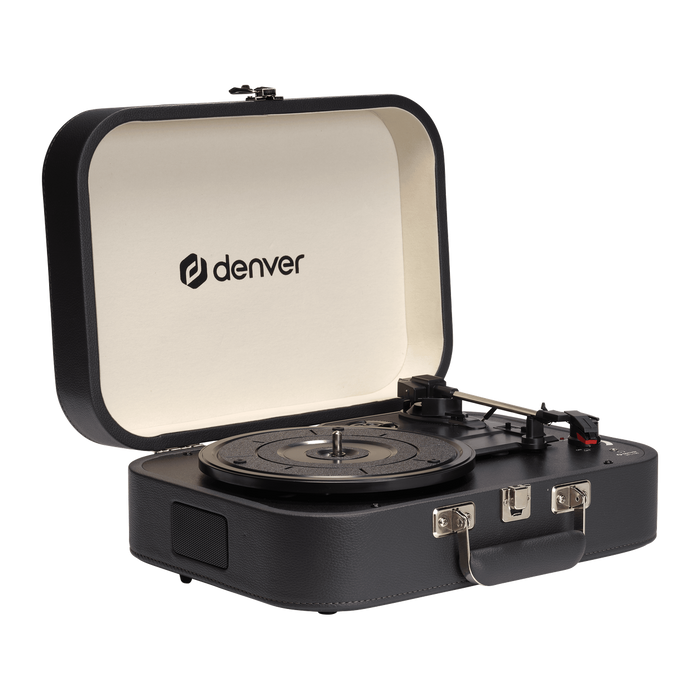 Denver Platenspeler - Ingebouwde Speakers en Versterker - Incl. PC Software - Auto-stop - Retro - VPL130
