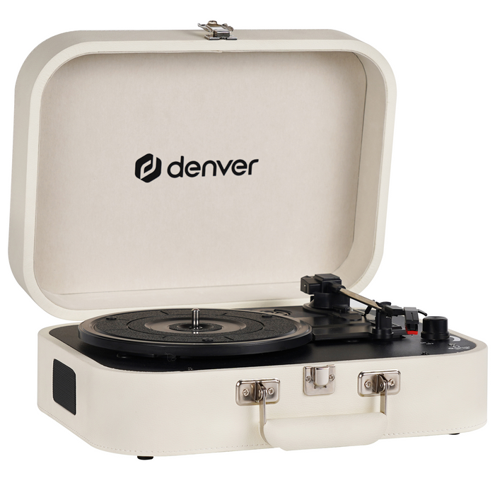 Denver Platenspeler - Ingebouwde Speakers en Versterker - Incl. PC Software - Auto-stop - Retro - VPL130