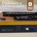 Denver Platenspeler Dual Bluetooth - Ingebouwde Speakers - USB - Retro - VPL230
