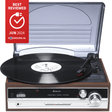 Denver Retro platenspeler - Ingebouwde Speakers - FM Radio - Auto-stop Functie - AUX - Phono - VPR190