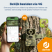 Denver Wildcamera met Nachtzicht en 4G verbinding - Live streaming - 4K Ultra HD video - 48MP Foto – 120 graden zicht - IP66 waterbestending - TrailCam Go app – WCL8060