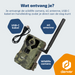 Denver Wildcamera met Nachtzicht en 4G verbinding - Live streaming - 4K Ultra HD video - 48MP Foto – 120 graden zicht - IP66 waterbestending - TrailCam Go app – WCL8060