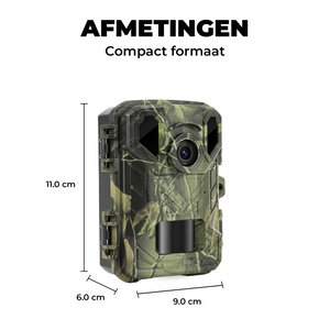 Denver Wildcamera met Nachtzicht - 4K Ultra HD - 50MP - LCD Scherm - Waterdicht - WCS5023 - Denvershop