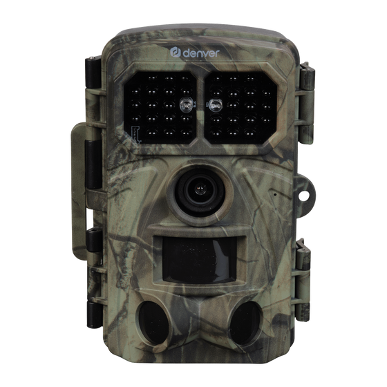 Denver Wildcamera met Nachtzicht en WiFi - 4K Ultra HD - 48MP - WiFi - TrailCam GO app - LCD Scherm - Waterdicht - WCT8026