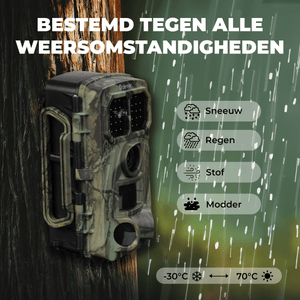 Denver Wildcamera met Nachtzicht en WiFi - 4K Ultra HD - 48MP - WiFi - TrailCam GO app - LCD Scherm - Waterdicht - WCT8026 - Denvershop