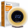Denver Wake Up Light - FM Wekkerradio - Snooze - Lichtwekker - White Noise - CRL342