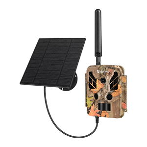 Denver Wildcamera met Nachtzicht en 4G verbinding - Live streaming - 4K Ultra HD video - 48MP - Zonne-energie - TrailCam Go app - WSL8050