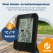 Denver Weerstation - Binnen & Buiten - Hygrometer - Regenmeter - Temperatuur