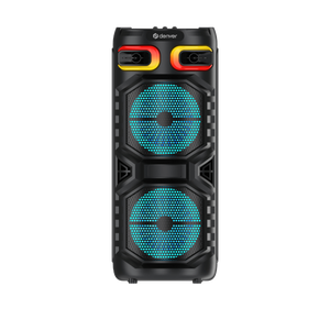 Denver Bluetooth Speaker Party Box - Discolichten - Partybox - Incl. Afstandsbediening - Microfoon Aansluiting - Micro SD / USB / AUX - BPS355